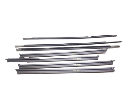 2013 Volkswagen GTI Door Window Belt Seal Molding 7pcs OEM