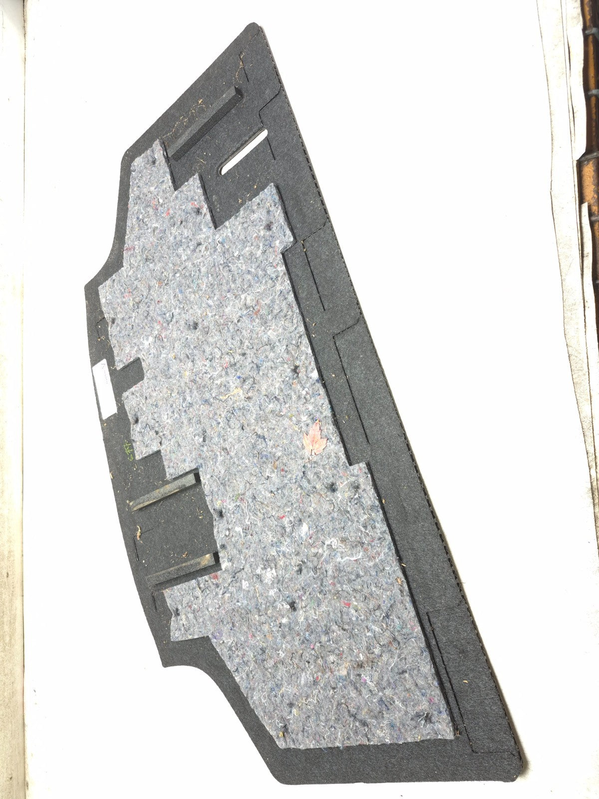 2012 Nissan Leaf Trunk Cargo Luggage Floor Trim Panel Cover  OEM