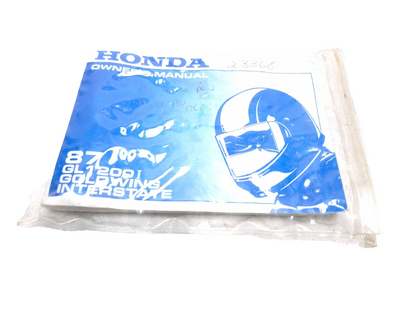 1987 Honda Goldwing 1200i Motorcycle Owner Manual OEM