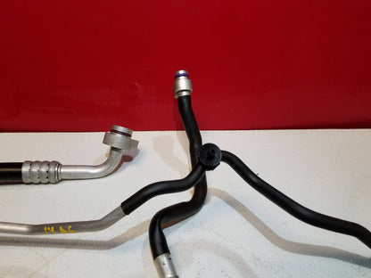 2014 Audi A6 A/c Hose Line Pipe Tube 3pcs 3.0t OEM