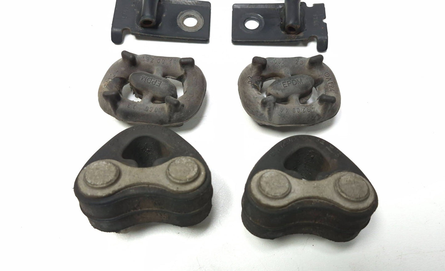 2010 Mercedes S400 W221 Exhaust Hanger Muffler Rubber Ring Bracket 6pcs OEM