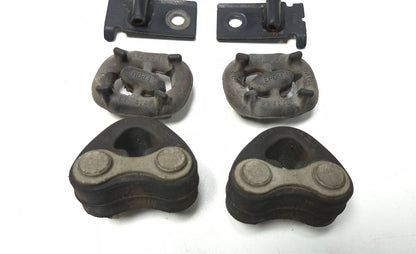 2010 Mercedes S400 W221 Exhaust Hanger Muffler Rubber Ring Bracket 6pcs OEM