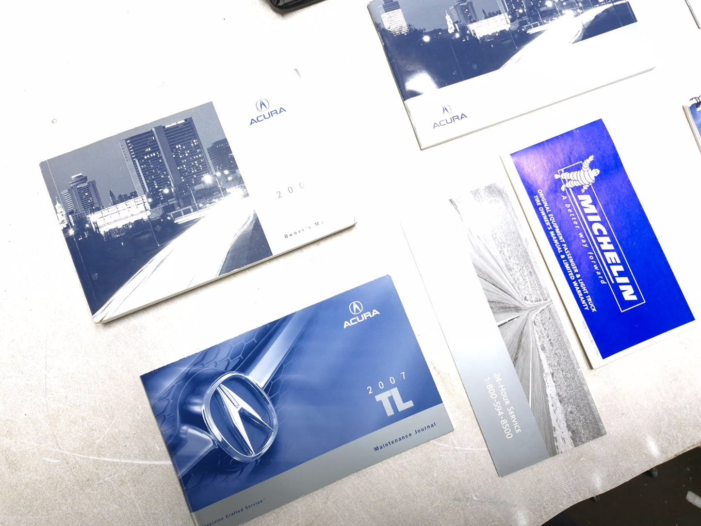 2007 Acura Tl Type-s Owner's Manual Book & Case OEM