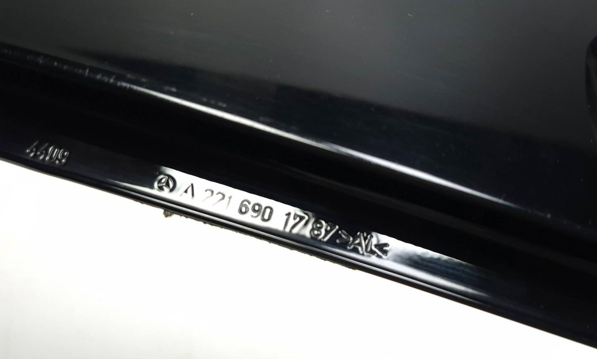 2011 Mercedes S400 W221 Door Pillar Applique Molding Front & Rear 4pcs OEM