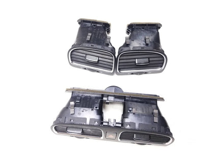 2010 - 2014 VW Golf GTI Dash Console Air Vent Grille Set OEM