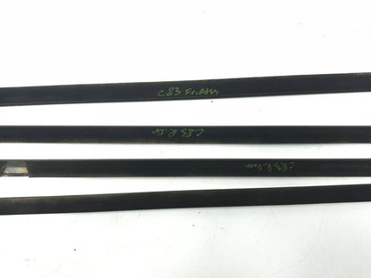 2011 BMW 750li Door Window Belt Seal Molding 4pcs Oem✅