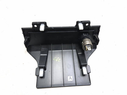 2013 Honda Fit Center Dash Power Outlet Lower Bezel Cover   OEM