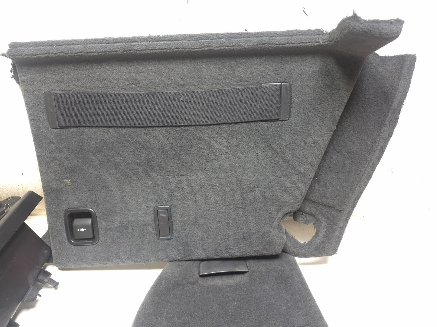 2008 BMW X6 E71 Trunk Side Trim Panel & Storage Compartment OEM