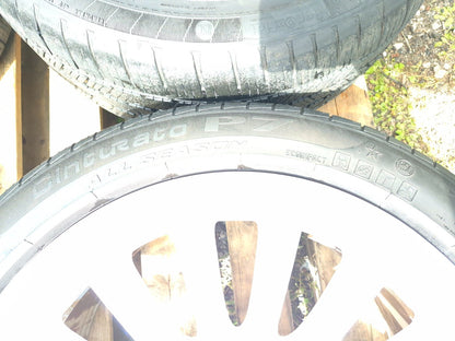 2011 BMW 750li Wheel Rim W/ Tire 245/45/r19 19x8.5j 4.8/32 Et 25 4 Pcs OEM