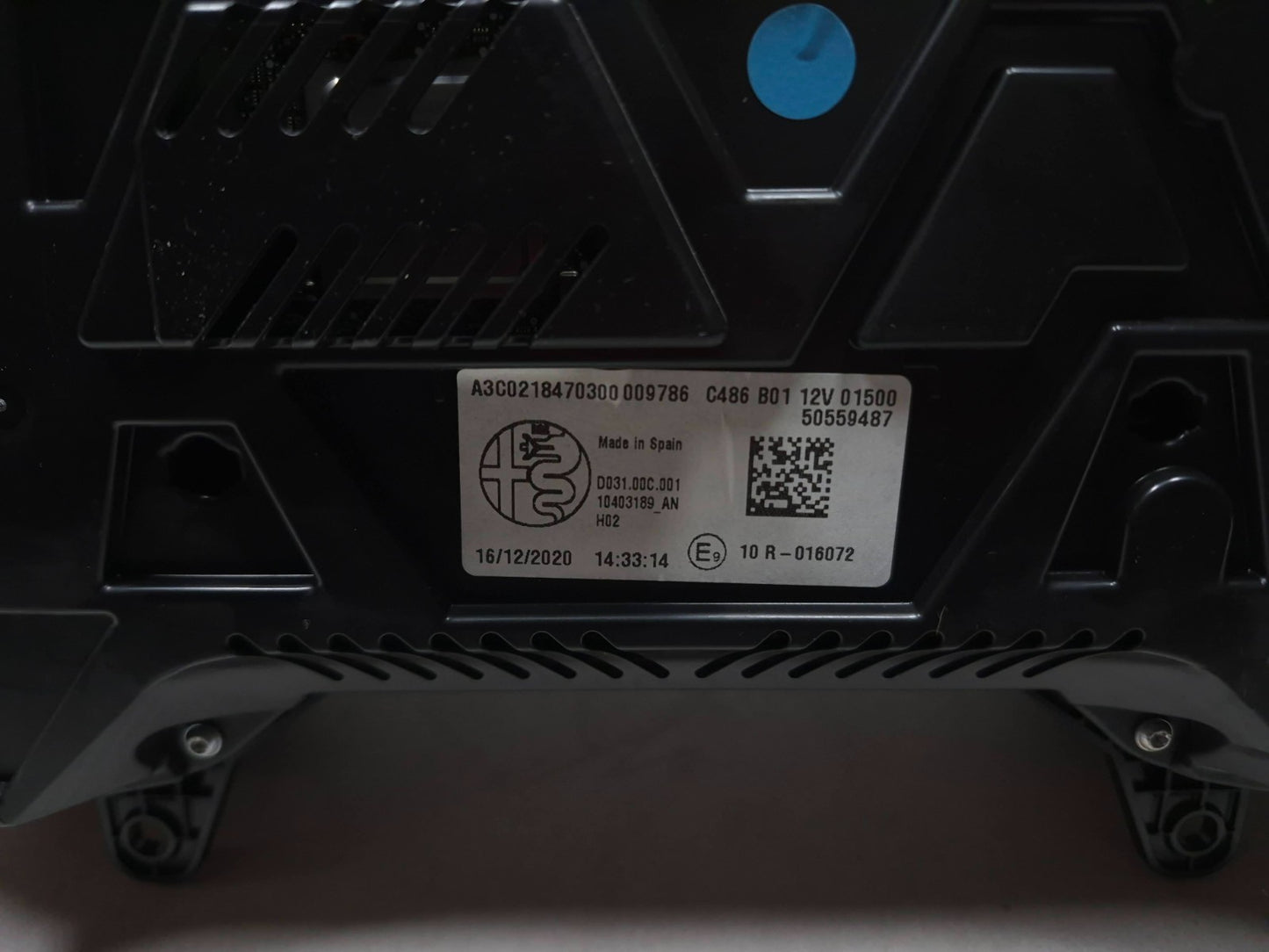 2021 Alfa Romeo Giulia Speedometer Instrumet Cluster Gauges AWD Oem✅ 78k Miles