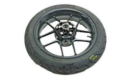 2024 Triumph Speed 400 Rear Wheel Rim W/ Tire 150/60/zr17 Metzeler OEM