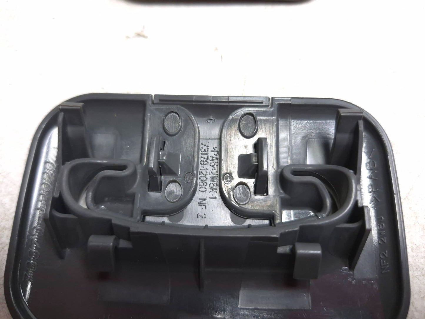 2011 Toyota Prius Rear Seat Trim Guide Sleeve & Fold Lock Set OEM