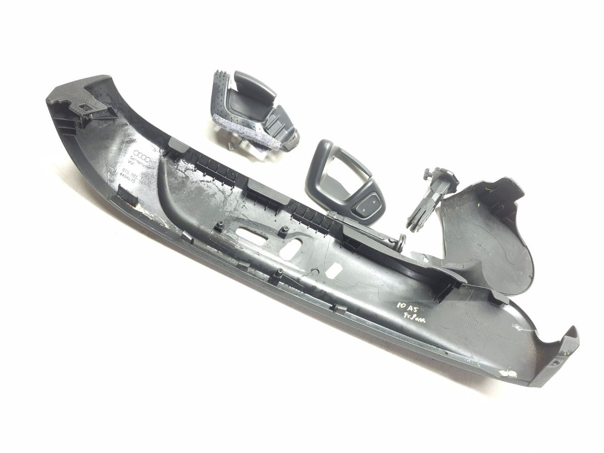 2010 Audi A5 3.2l Coupe Front Seat Trim Cover Passenger Side Set OEM
