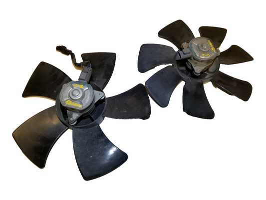 10-17 Lancer Radiator Cooling Fan Motor 2pcs OEM 56k Miles