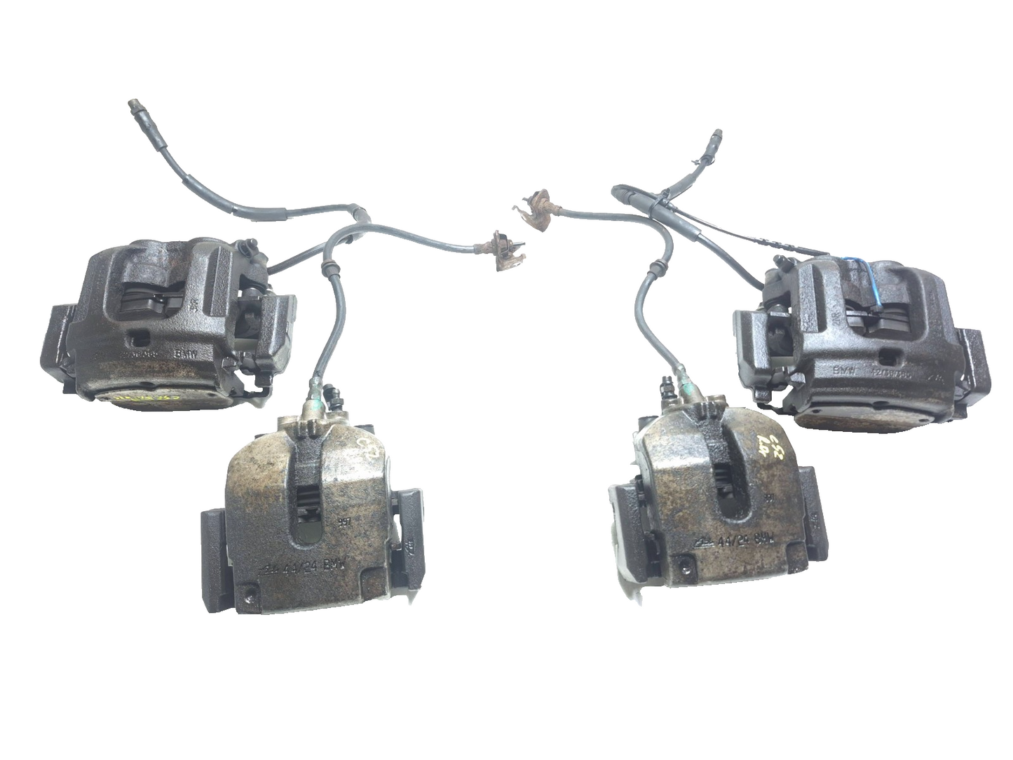 2008 BMW X6 E71 Brake Caliper Left & Right Pcs 4 OEM