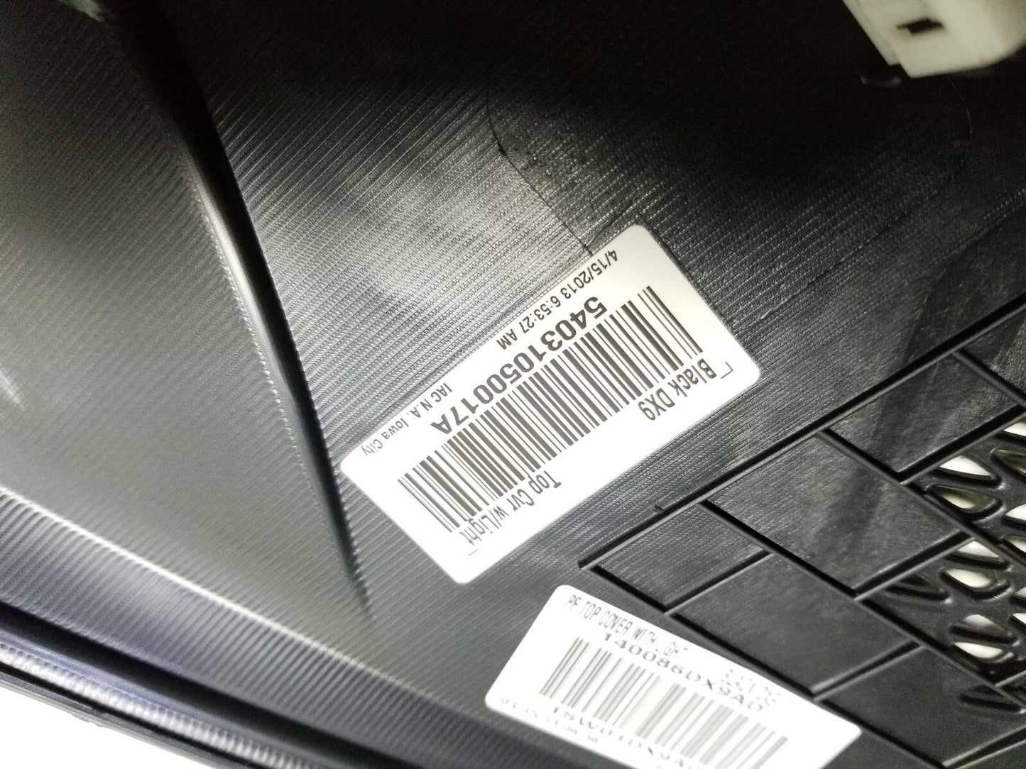 2013 Dodge Dart Dashboard Defroster Cover Trim OEM