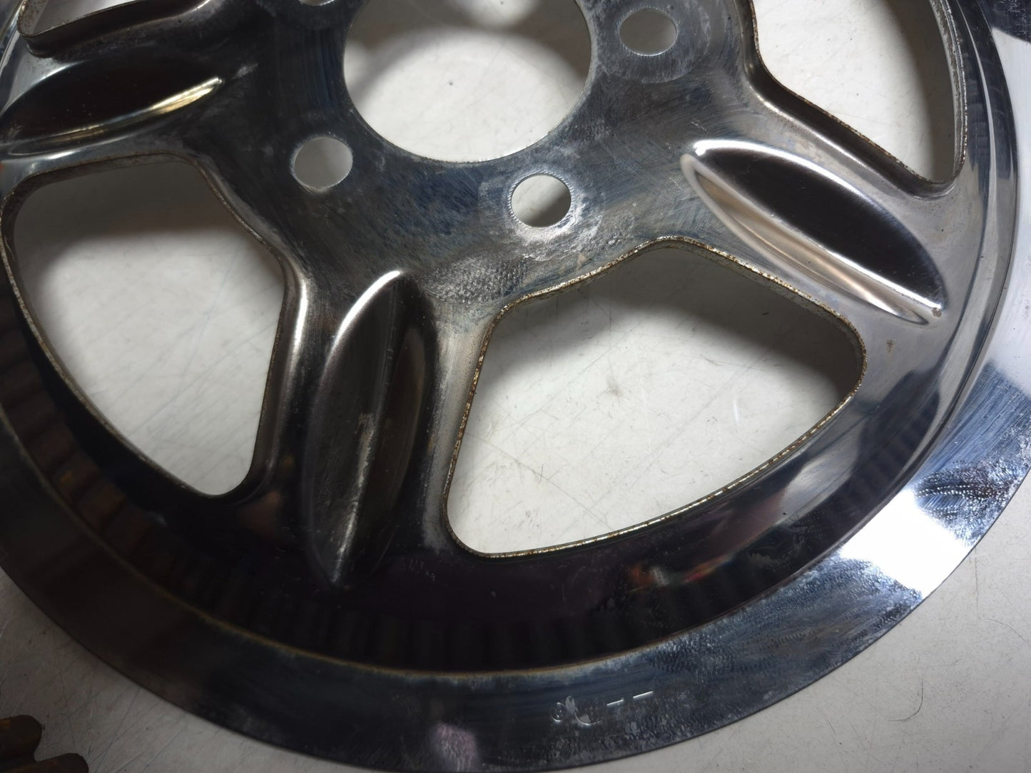 2004 Harley-davidson Sportster Xl883 Rear Wheel Pulley & Drive Belt Set OEM