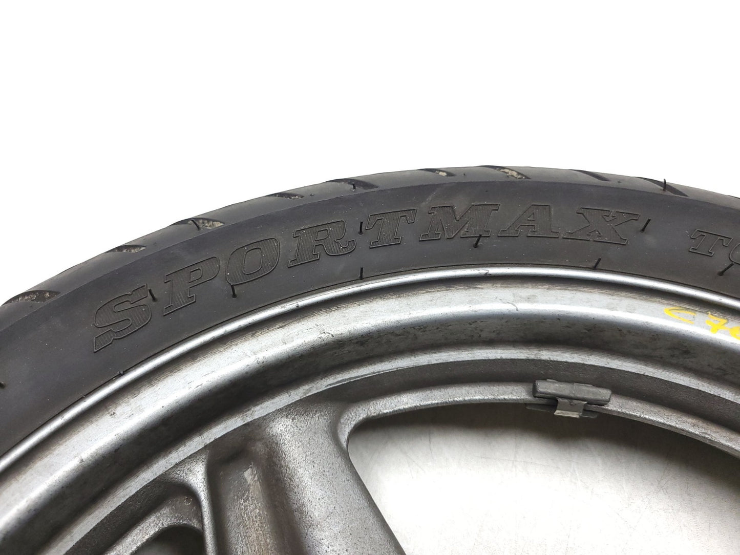 1987 1988 Honda Cbr1000f Wheel Rim & Tire Front & Rear *straight* OEM