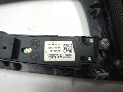 2011 BMW 750li Center Console Trim Idrive Controller Gear Shifter Panel Wood OEM