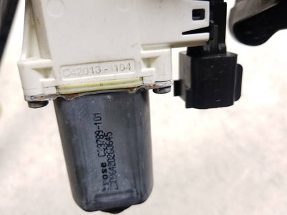 2017 Jaguar Xe Front Passenger Side Right Door Window Regulator W/ Motor OEM