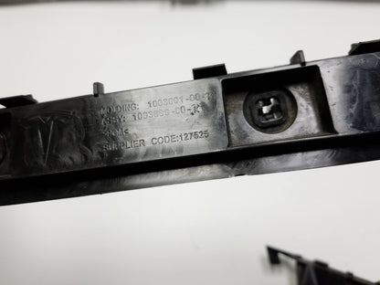 2021 Tesla Model 3 Rear Bumper Bracket Left Center Right 3pcs OEM
