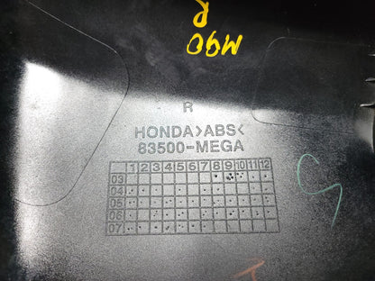 2008 Honda Shadow Aero Vt 750 Ca Right Side Cover Fairing OEM