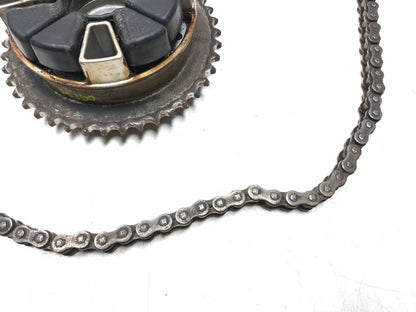 2004 Kawasaki Vulcan 800 Vn800 Rear Wheel Hub & Sprocket W/ Drive Chain OEM