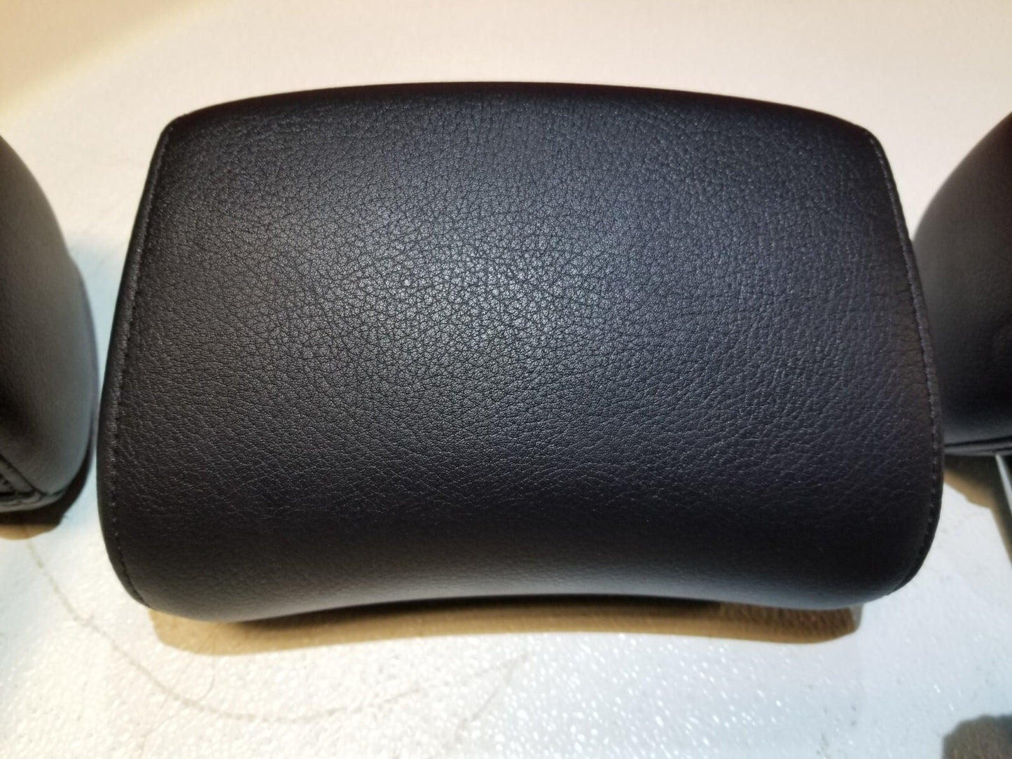 2014 Audi A6 Rear Left Right Center Seat Headrest 3pcs OEM