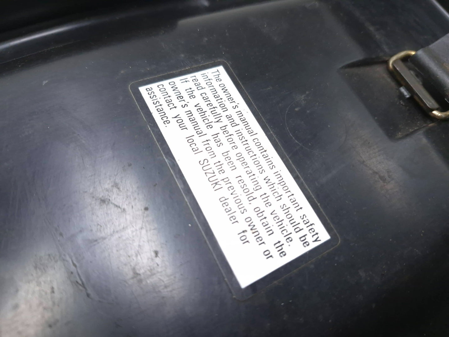 2001 Suzuki Gsx 750f Katana Rear Fender OEM