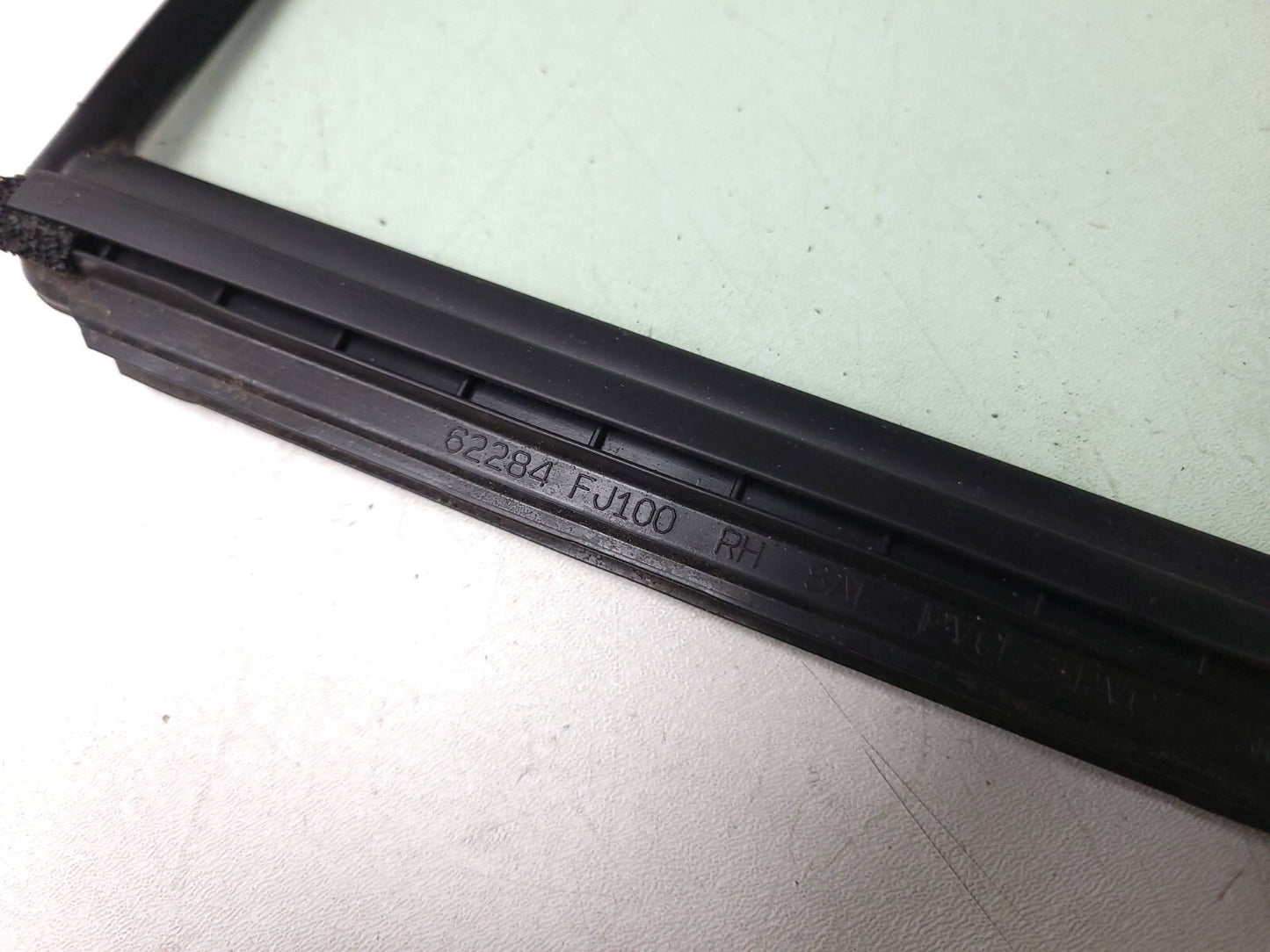 11-15 Subaru Impreza Rear Door Vent Glass Passenger Side OEM Sedan