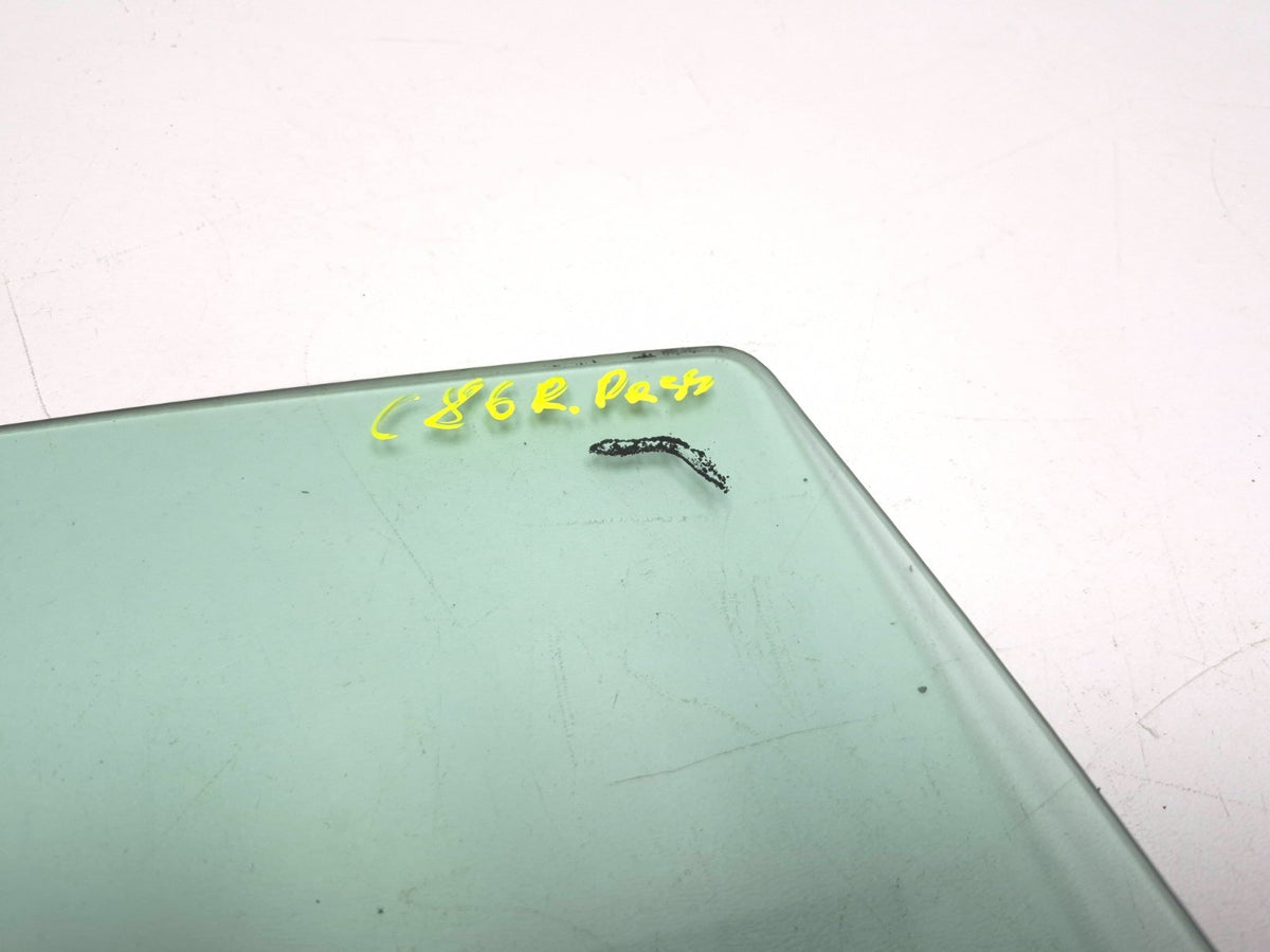 2020 Tesla Model 3 Rear Door Window Glass Passenger Side Right OEM