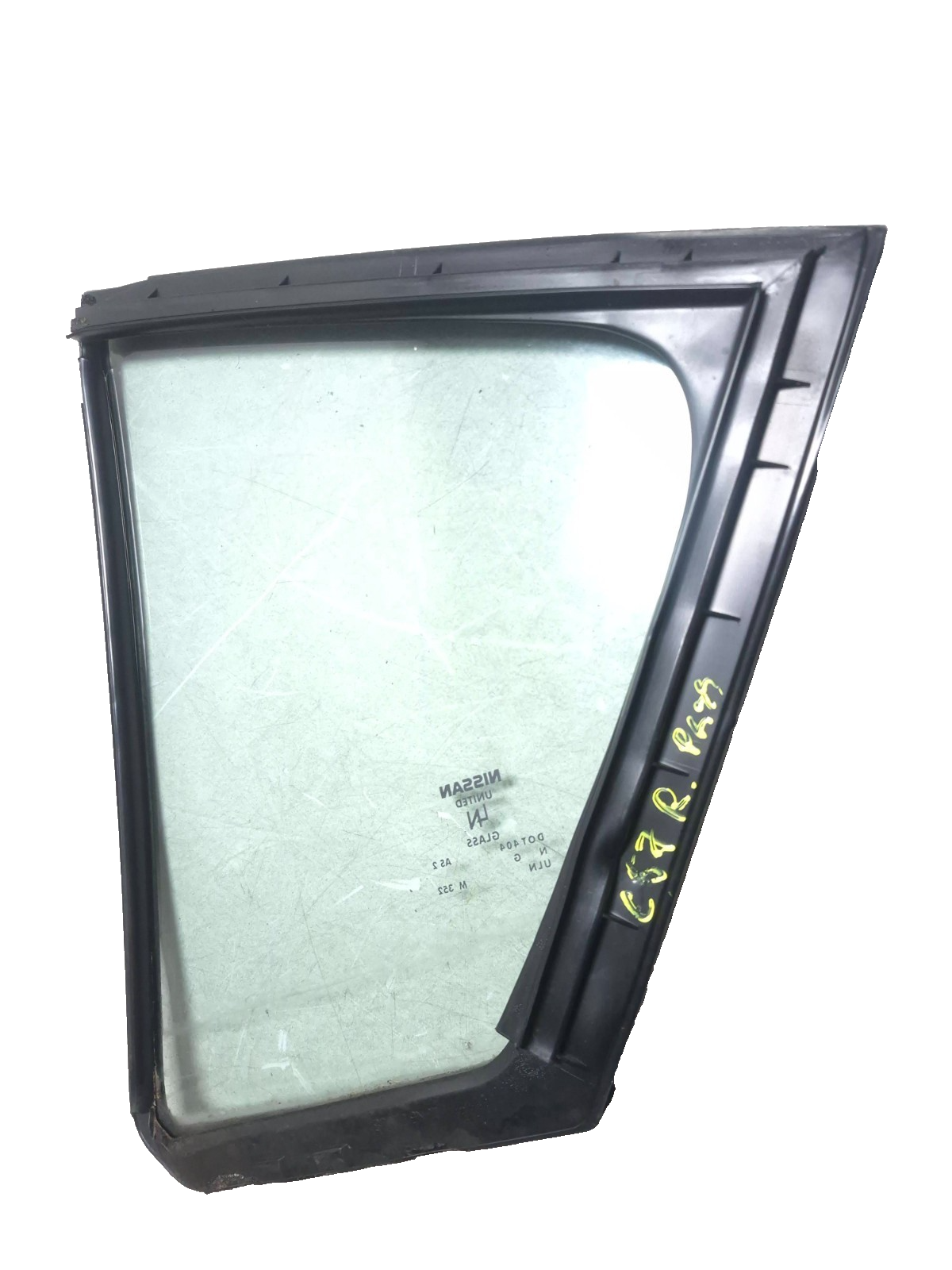 2010 Nissan Maxima Rear Passenger Door Vent Quarter Window Glass OEM