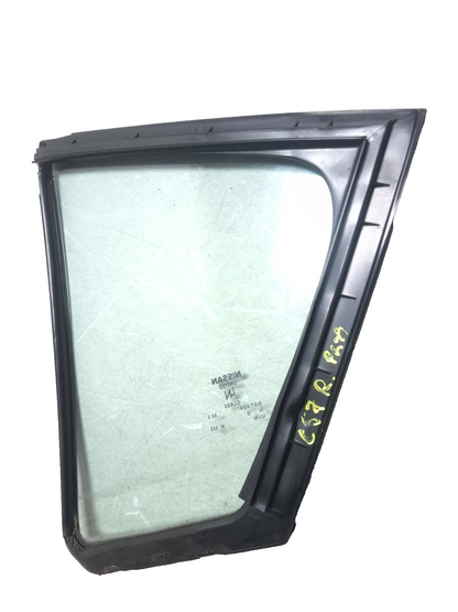 2010 Nissan Maxima Rear Passenger Door Vent Quarter Window Glass OEM