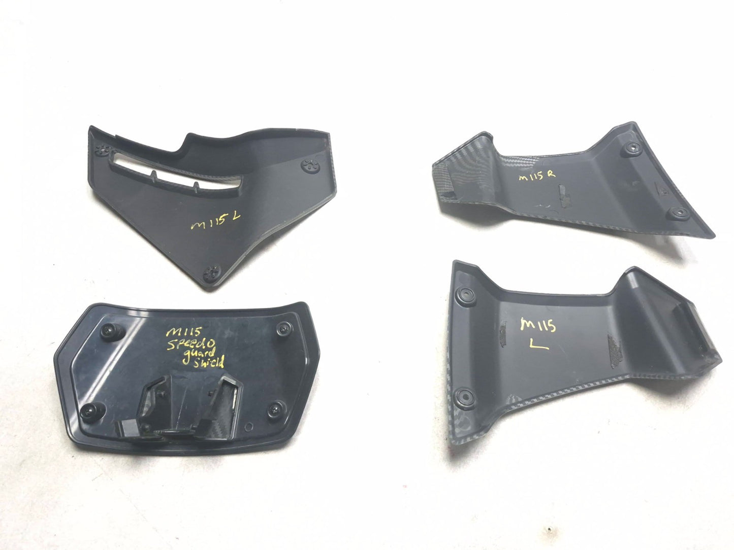 2023 Can-am Ryker 600 Right & Left Side Cover & Speedo Guard Shield 4 Pcs OEM