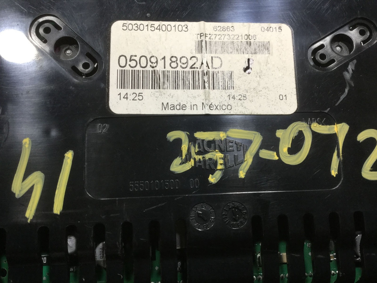 2013 Dodge Dart Rallye Instrument Cluster Speedometer OEM