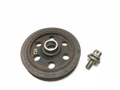 2007 Honda Fit Crankshaft Pulley Harmonic Balancer OEM