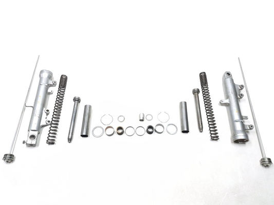 2006 Suzuki Gsx600f Katana Front Fork Tube Lower & Springs Dampers Hardware OEM