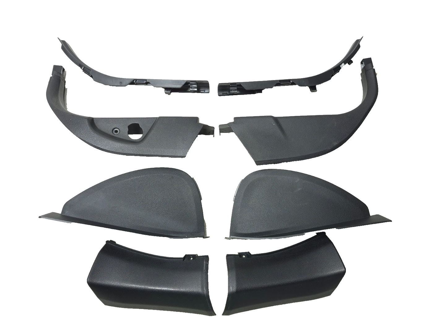 2008 BMW X6 E71 Dash Pilar Interior Trim Cover 8pcs OEM