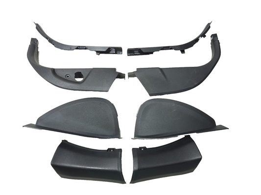 2008 BMW X6 E71 Dash Pilar Interior Trim Cover 8pcs OEM