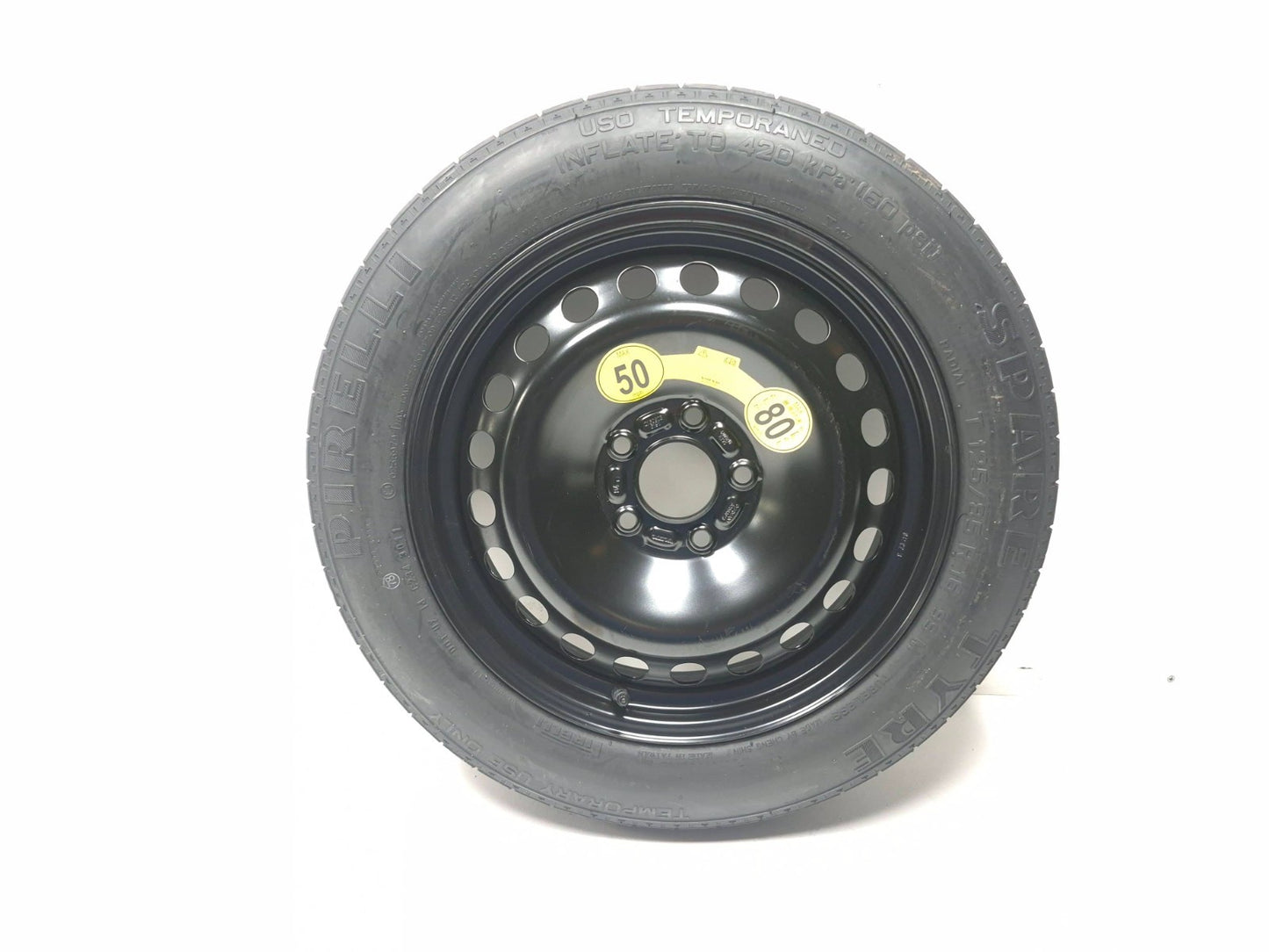2012 Volvo C30 Spare Tire T125/85 R16 OEM
