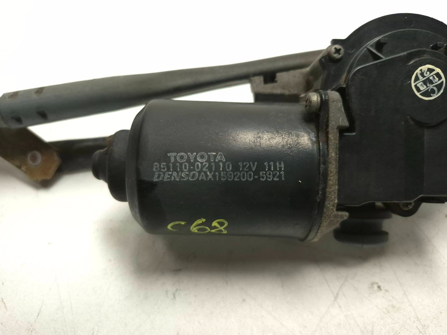 2007 Toyota Corolla Windshield Wiper Motor W/ Linkage OEM