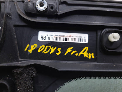 18 19 20 21 22 Honda Odyssey Front Vent Window Glass Right Passenger Side OEM