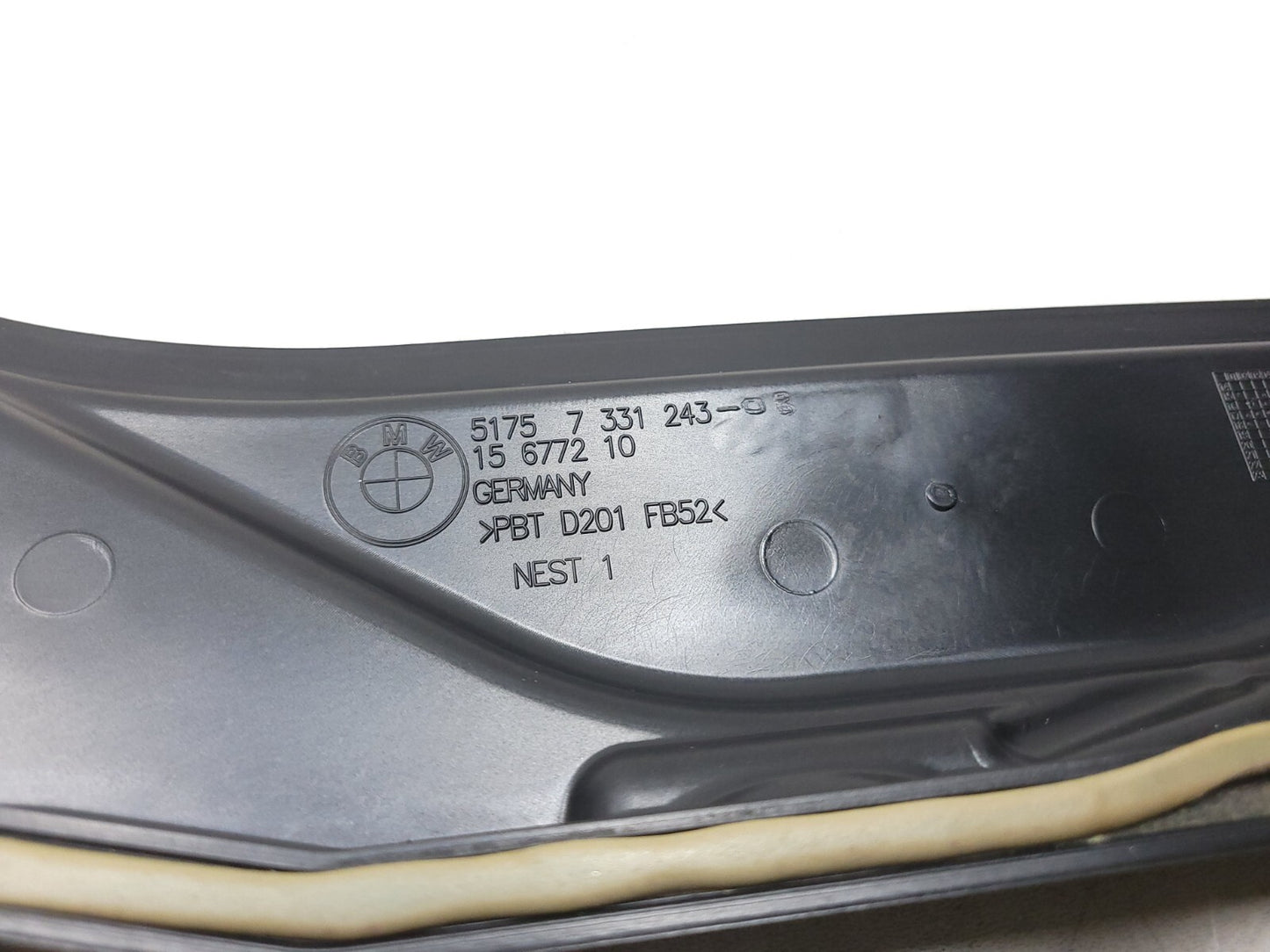 12-18 BMW 330xi F30 Engine Bay Partition Panel Cover 7331243 OEM ✅ 76k Miles