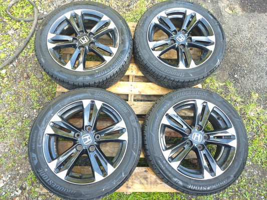 2014 Honda Cr-z Wheel Rim W/ Tire 195/55/r16 16x6j Et45 6.5/32 4 Pcs OEM
