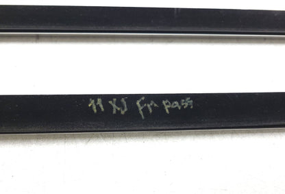 2010 - 2019 Jaguar XJ Door Glass Belt Seal Molding Set 4 OEM