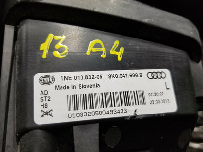 13 14 15 Audi A4 2.0l Driver Left Fog Light Lamp 8k0941699b OEM