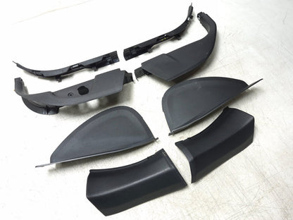 2008 BMW X6 E71 Dash Pilar Interior Trim Cover 8pcs OEM