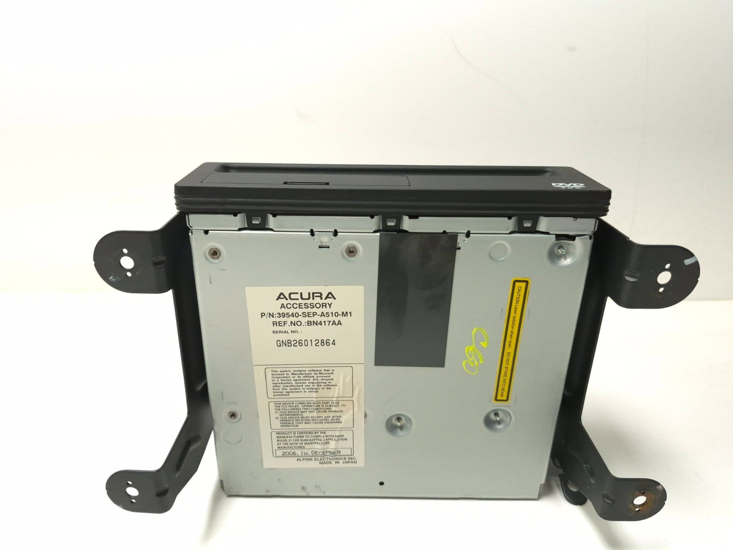 2007 Acura Tl Type-s Navigation Gps Dvd Driver Player OEM