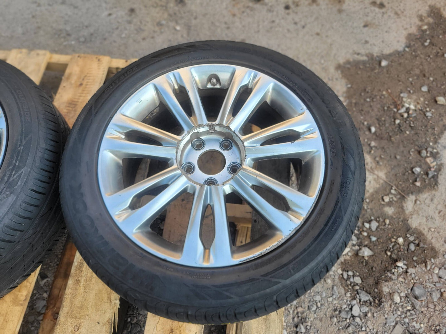 2009 Genesis Sdn Wheel Rim W/ Tire Nankook Ventus S1 235/50zr18 2pcs OEM
