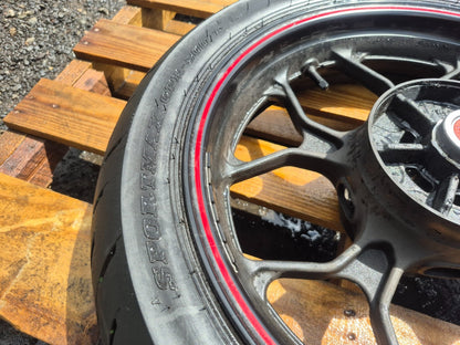 2016 Yamaha R3 Yzfr3 Wheel Rim W/tire Front & Rear Pair OEM